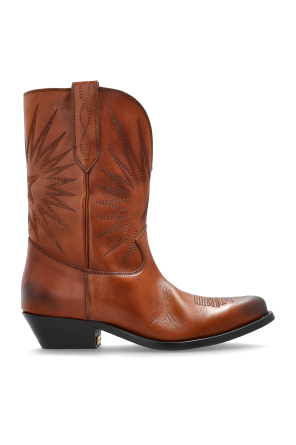 Ganni Cowboy boots with stitching | Women's Shoes | Vitkac